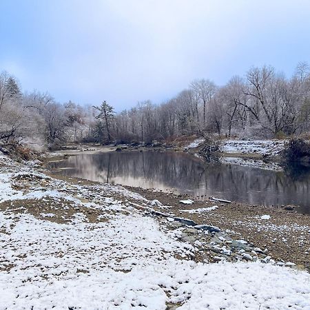 Blackbear Log Cabin Morrisville المظهر الخارجي الصورة